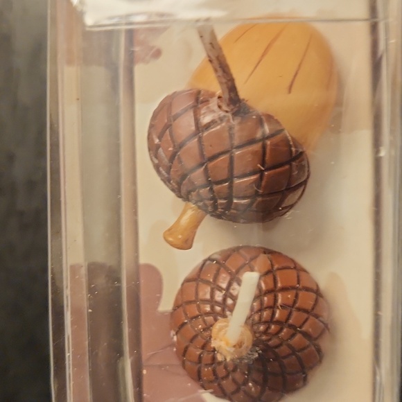 NIB weddingstar " Together forever...that's it in a nutshell" acorn candles. - Picture 7 of 7